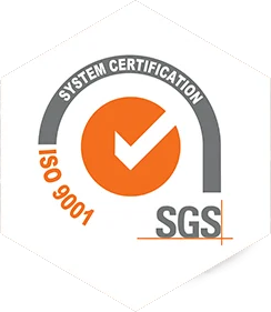 ISO-9001:2015 enrgistrée par SGS International